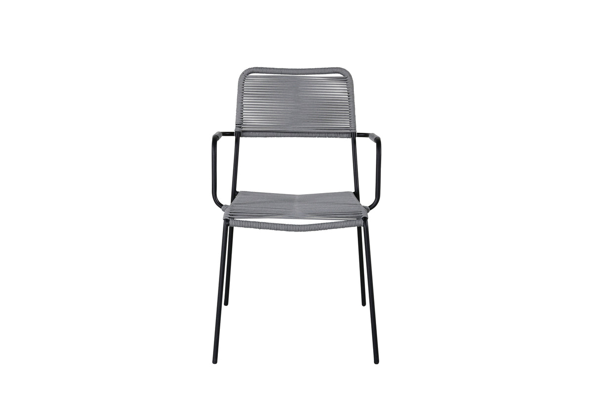 Lindos Dining Chair 2-pack Grey
