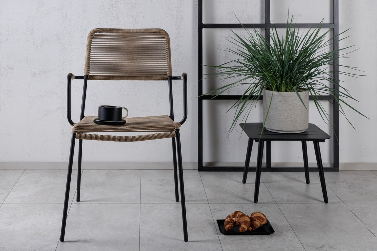 Lindos Dining Chair 2-pack Brown