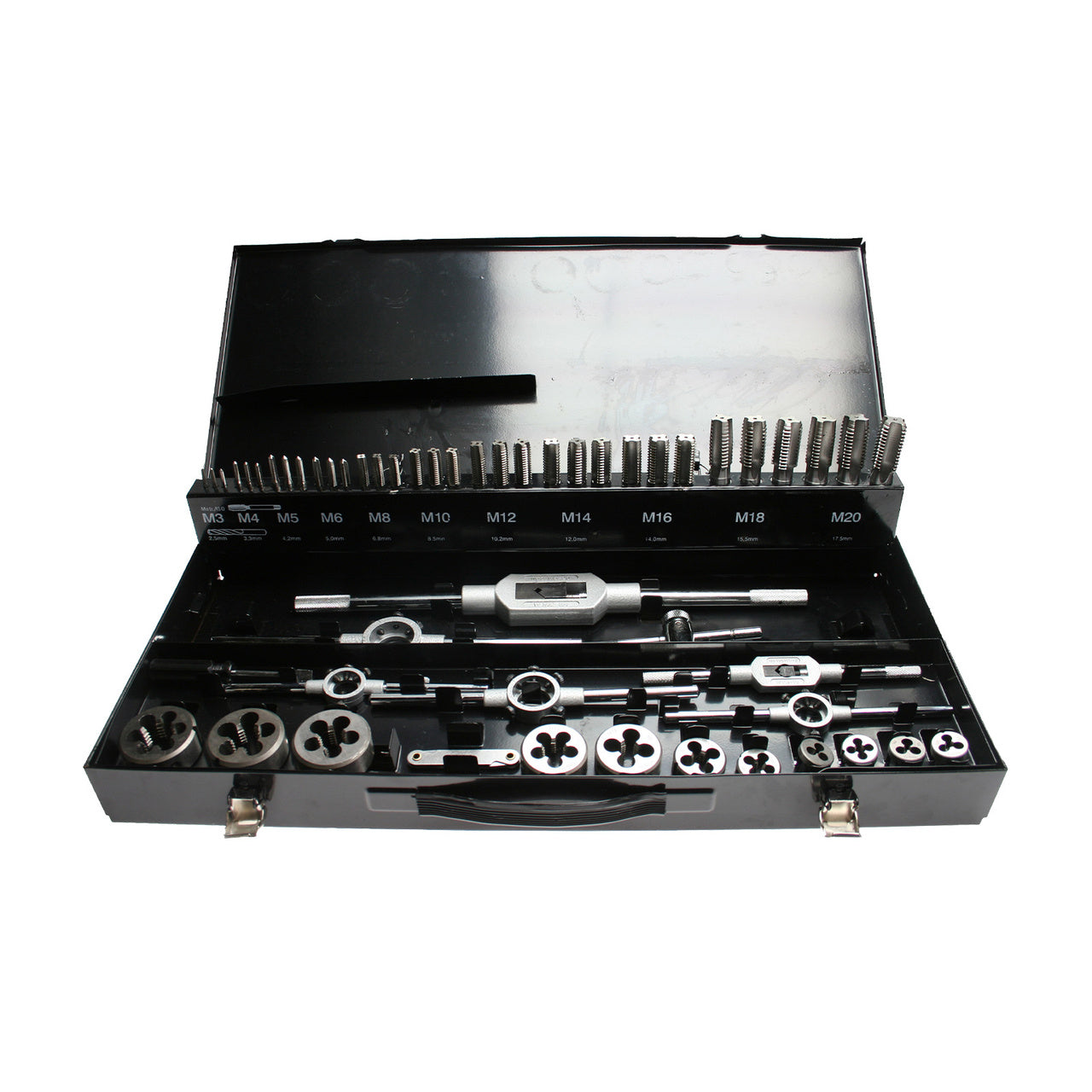 Komplett gängtappsats Thread Cutting Set M3-M20 55 delar