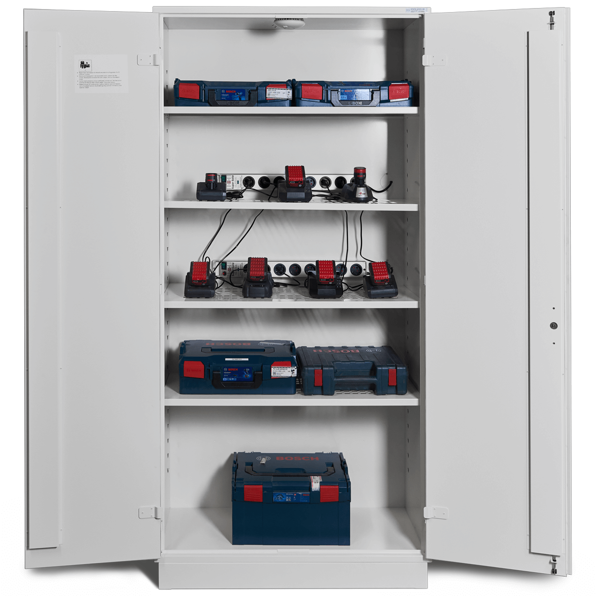 Brandisolerat Batteriskåp