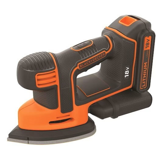 18V Mouse® Slipmus med 1.5Ah batteri och laddare