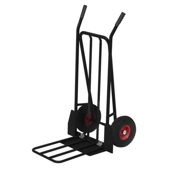 Matkalaukkujen ja aikakauslehtien kärry