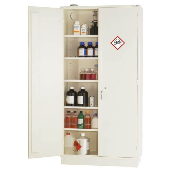Brandisolerat Kemikalieskåp