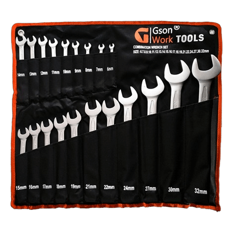 Combi Ring spanner set 6-32 mm 20pcs
