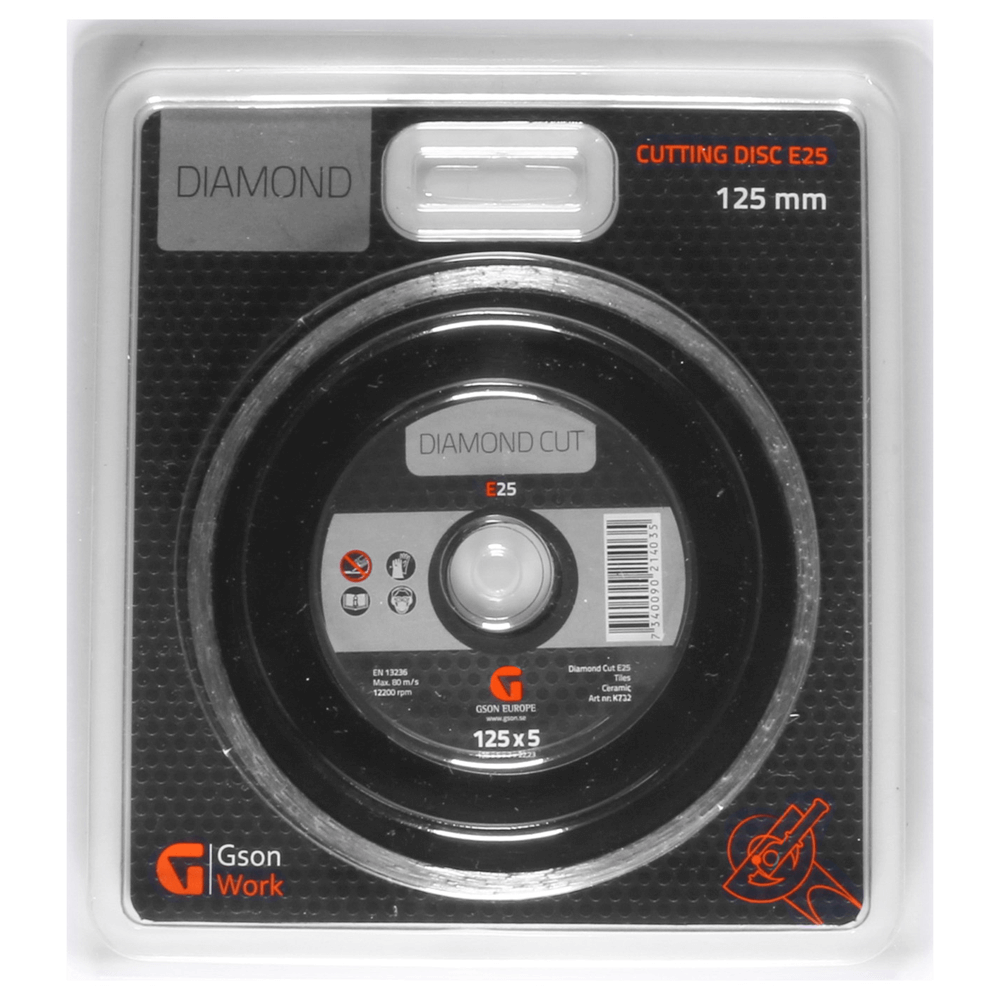 Diamond saw blade - Diamond Cut E25 (20pcs/pack)