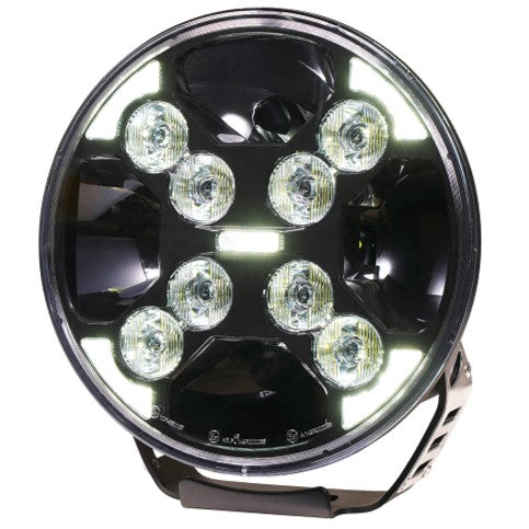 Lisävalo salamavalolla ja asentovalolla