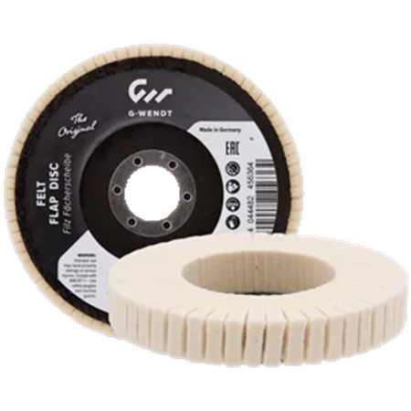 Wool Lamel polish disc 125x22.23mm 2pcs/pack