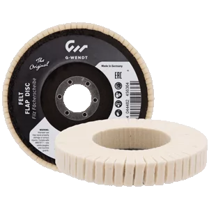 Flap Discs Felt 125 x 22.23mm Soft D5/H25