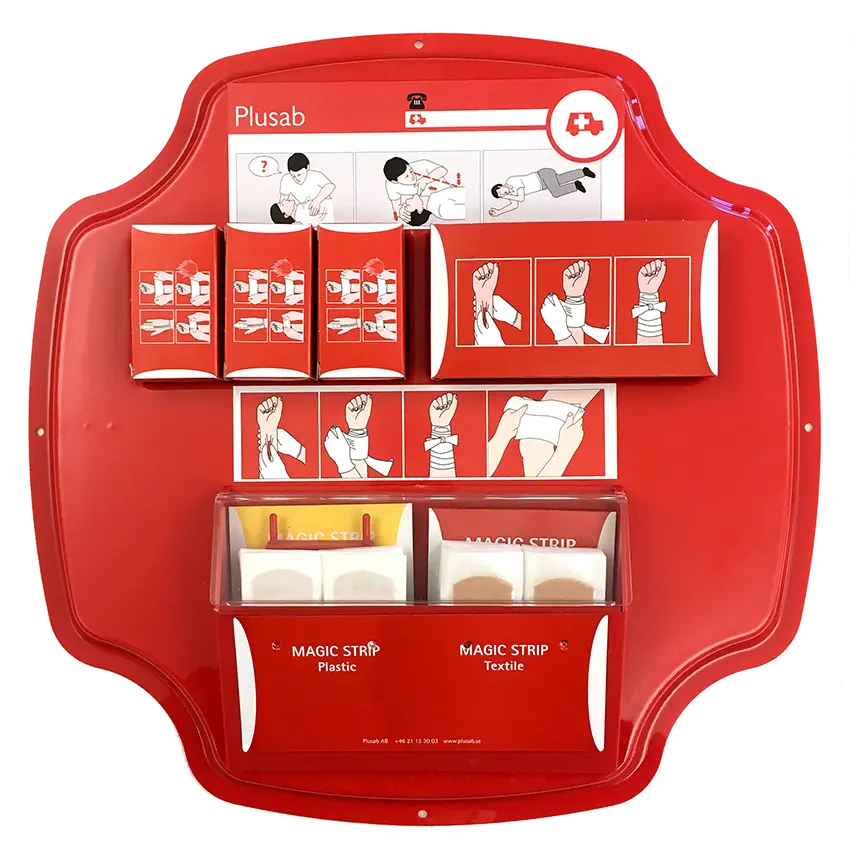 Första hjälpen-tavla liten