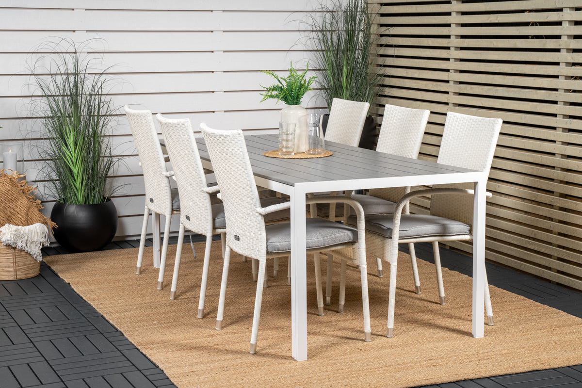 Dining chairs 2-pack White +