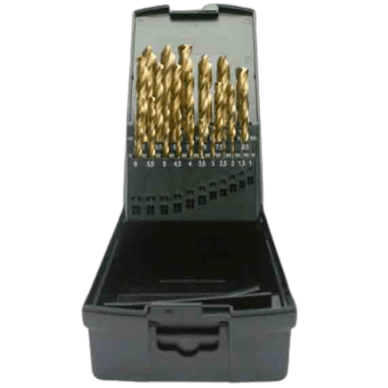 HSS-G TiN-porasarja 1-13 mm (25 osaa)