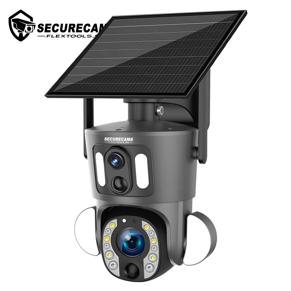 Solar-powered Surveillance Camera LS-20X (WiFi) - Securecams