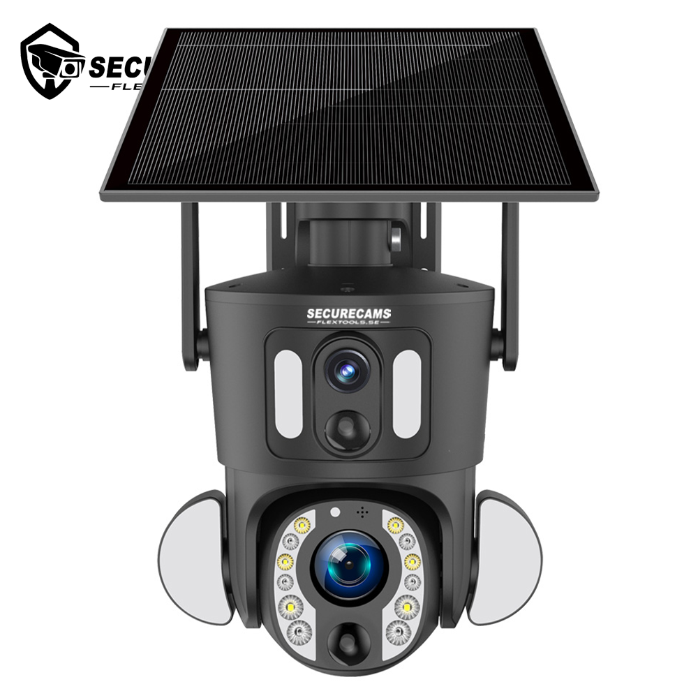 Soldriven Övervakningskamera LS-20X (WiFi) - Securecams