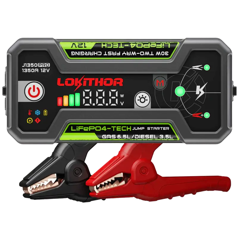 Lokithor Startbooster / Starthjälp J1350 PRO med ConnectMax