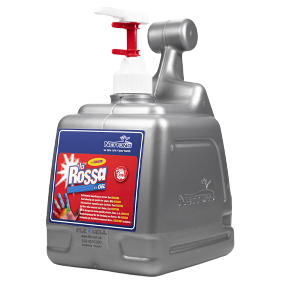 Käsisaippua, La Rossa geelissä T-Box 3L, 4kpl/pakkaus