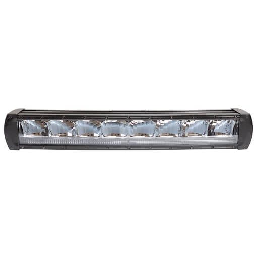 Flextra Light ramppi LED Kaareva 120W (15Wx8 heijastimet) 560mm, 8600 lumenia