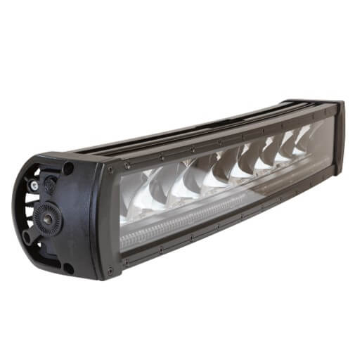 Flextra Light ramppi LED Kaareva 120W (15Wx8 heijastimet) 560mm, 8600 lumenia