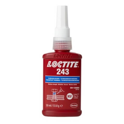 Loctite 243 Gänglåsning, 50ml 12st/fp