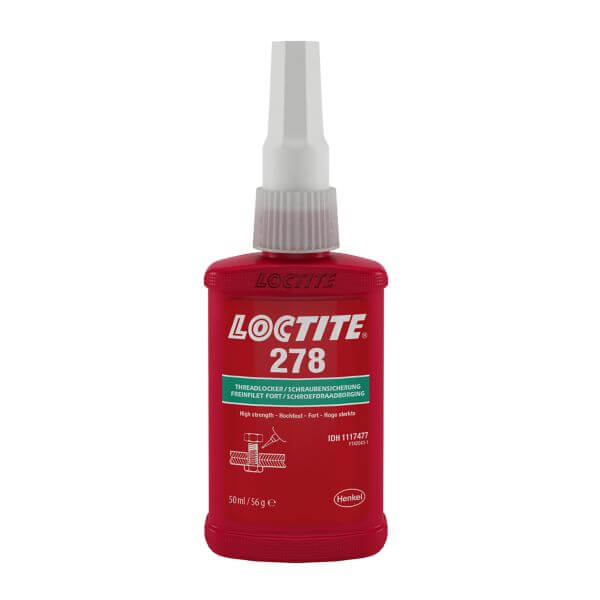 Loctite 278 gänglåsning 50ml 12st/fp