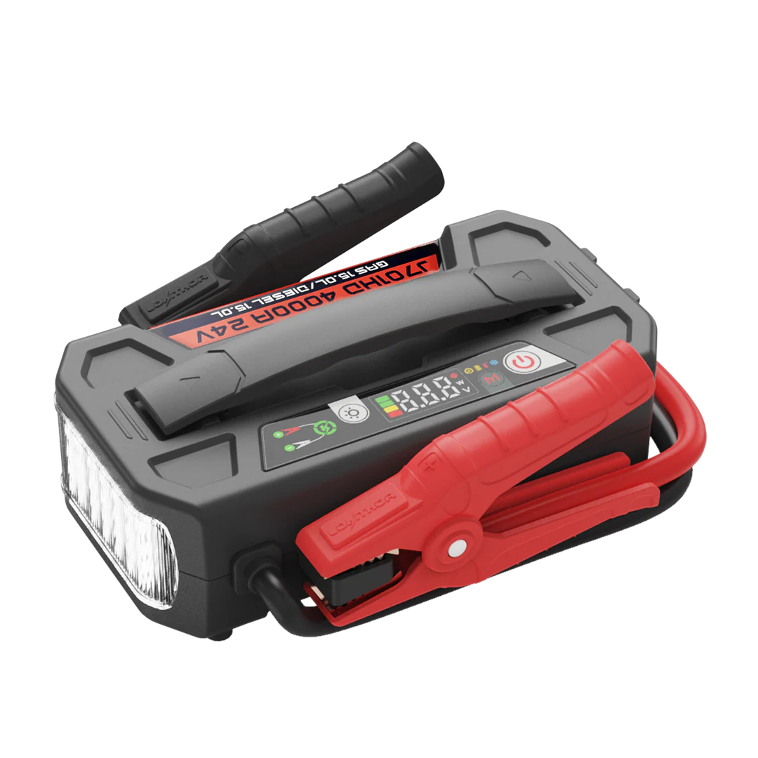 Lokithor J701HD 24V Starthjälp – 4000A för tunga fordon & maskiner