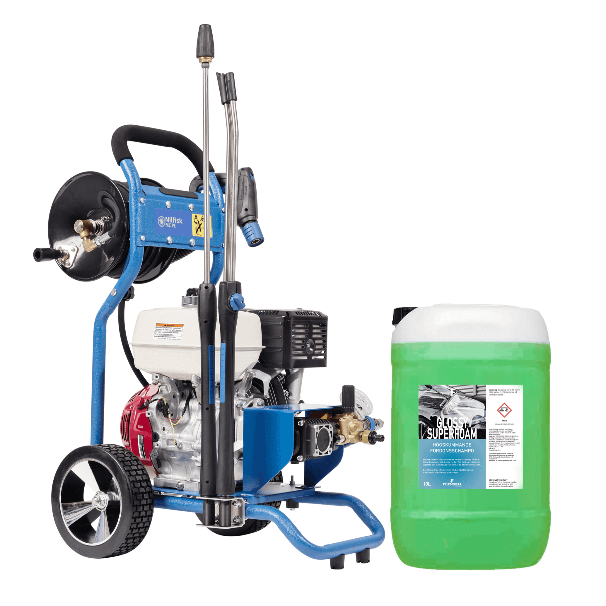 Högtryckstvätt MC 5C-280/1000 PE XT (inkl. Glossy Superfoam 25L) - Nilfisk