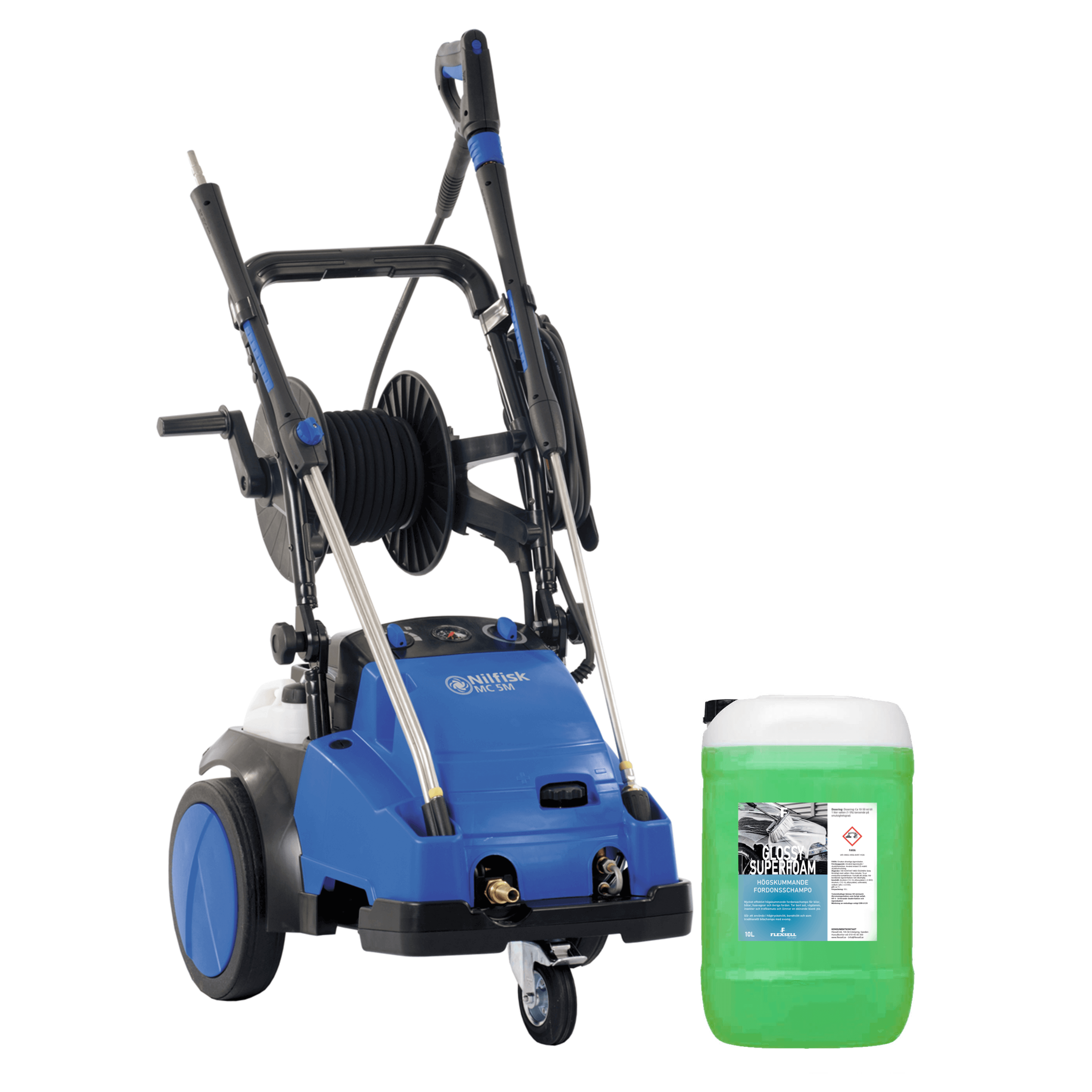 Högtryckstvätt MC 5M-200/1050 XT (inkl. Glossy Superfoam 25L) - Nilfisk