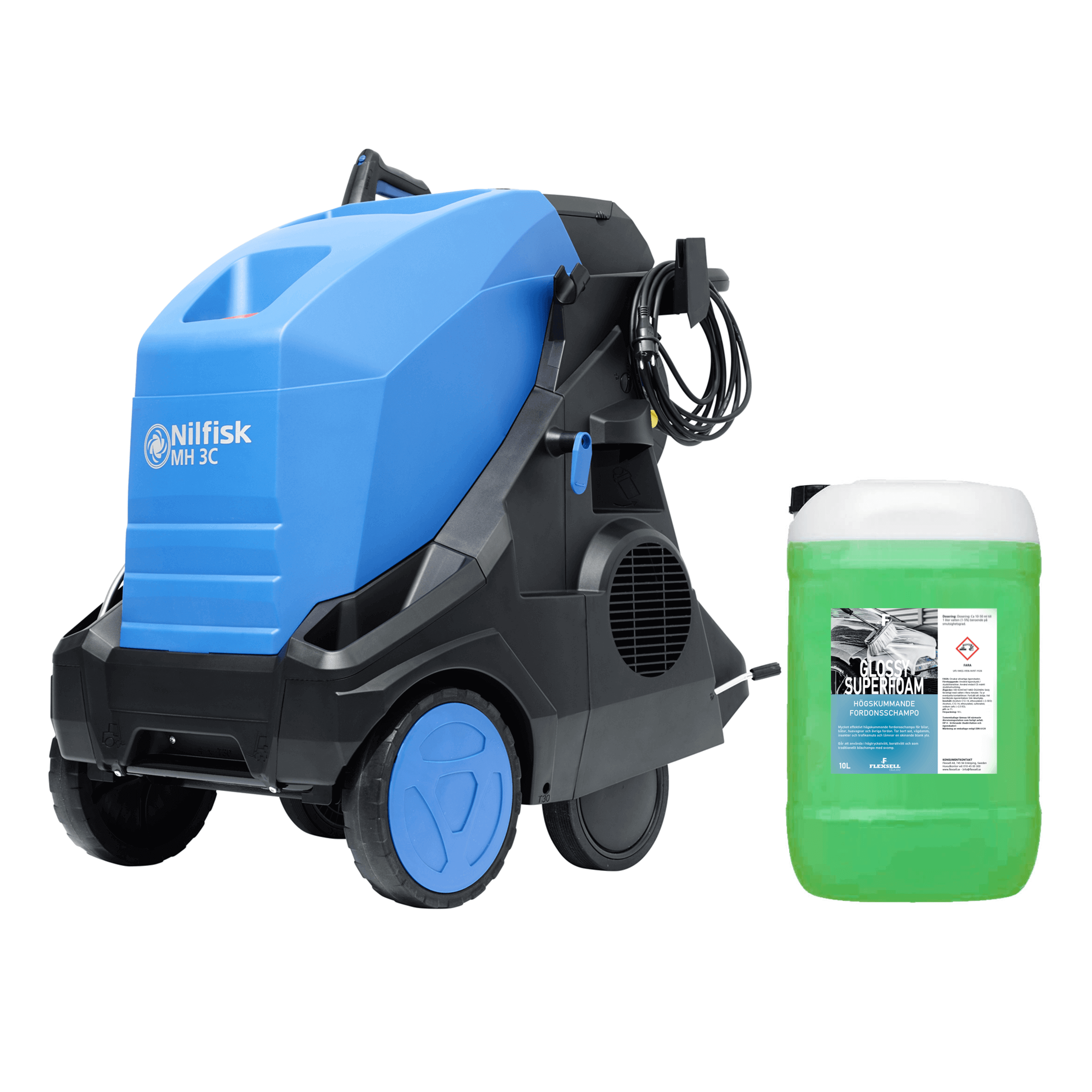 Högtryckstvätt MH 3C-180/780 PAX (inkl. Glossy Superfoam 25L) - Nilfisk