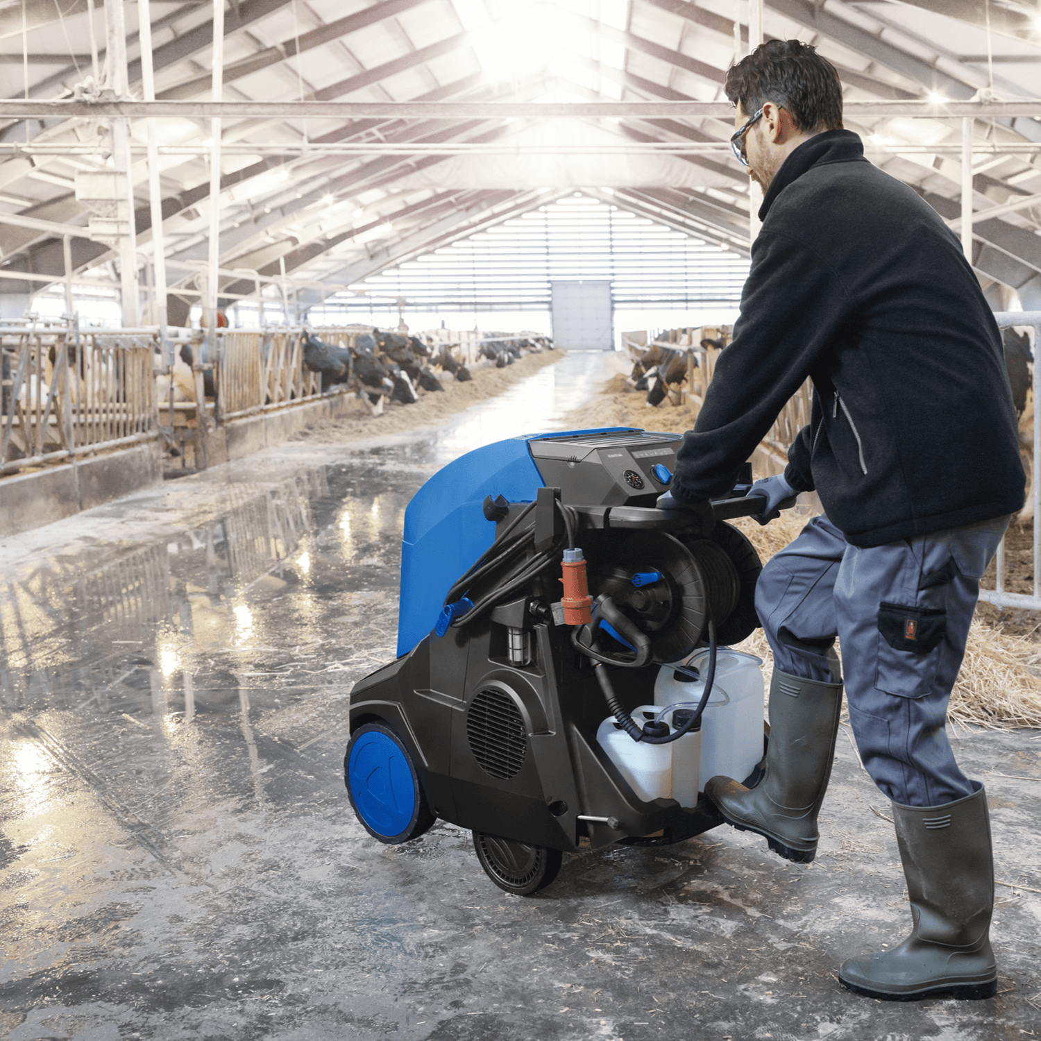 Högtryckstvätt MH 4M-220/1000 FAX (inkl. Glossy Superfoam 25L) - Nilfisk