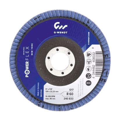 New York Powerflex grinding wheel, Reduced Backing, Zircon 10pcs/fp