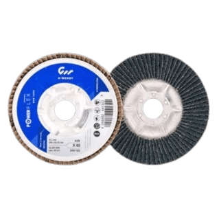 New York Powerflex lamellar washer with aluminum backing, 125 x 22.23mm