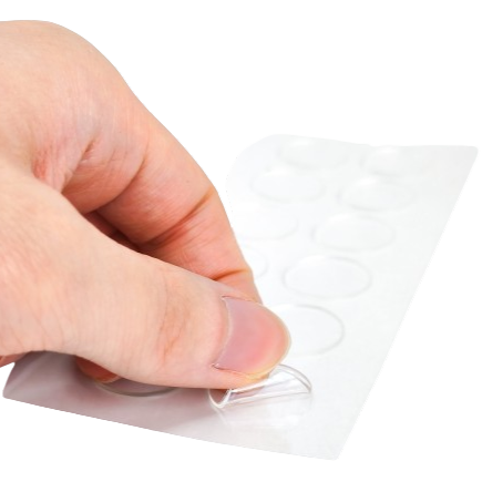 Clear Grip Dots Dubbelsidig Nano Dot Tejp - Flexsell