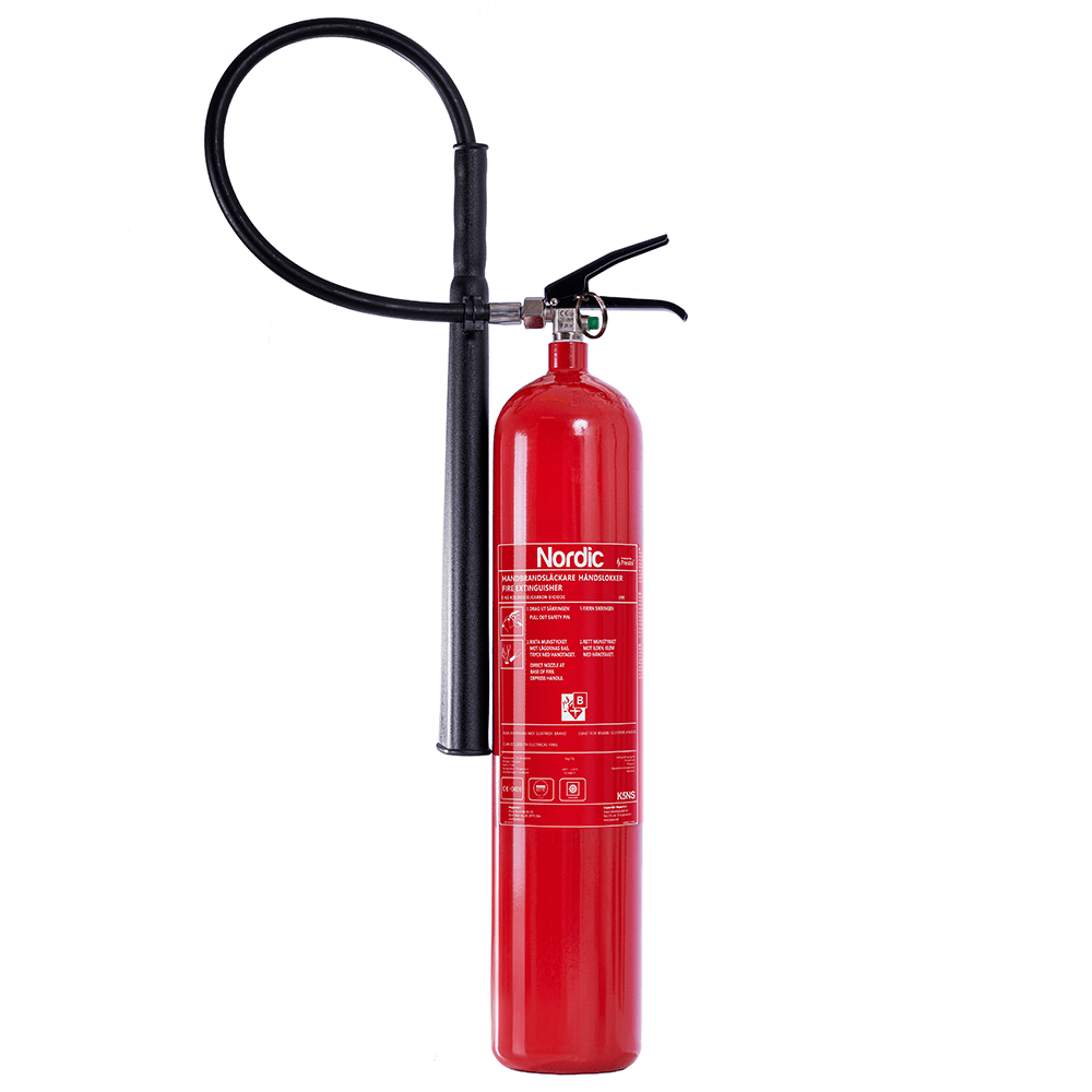Käsisammutin Nordic K5S, Hiilidioksidi