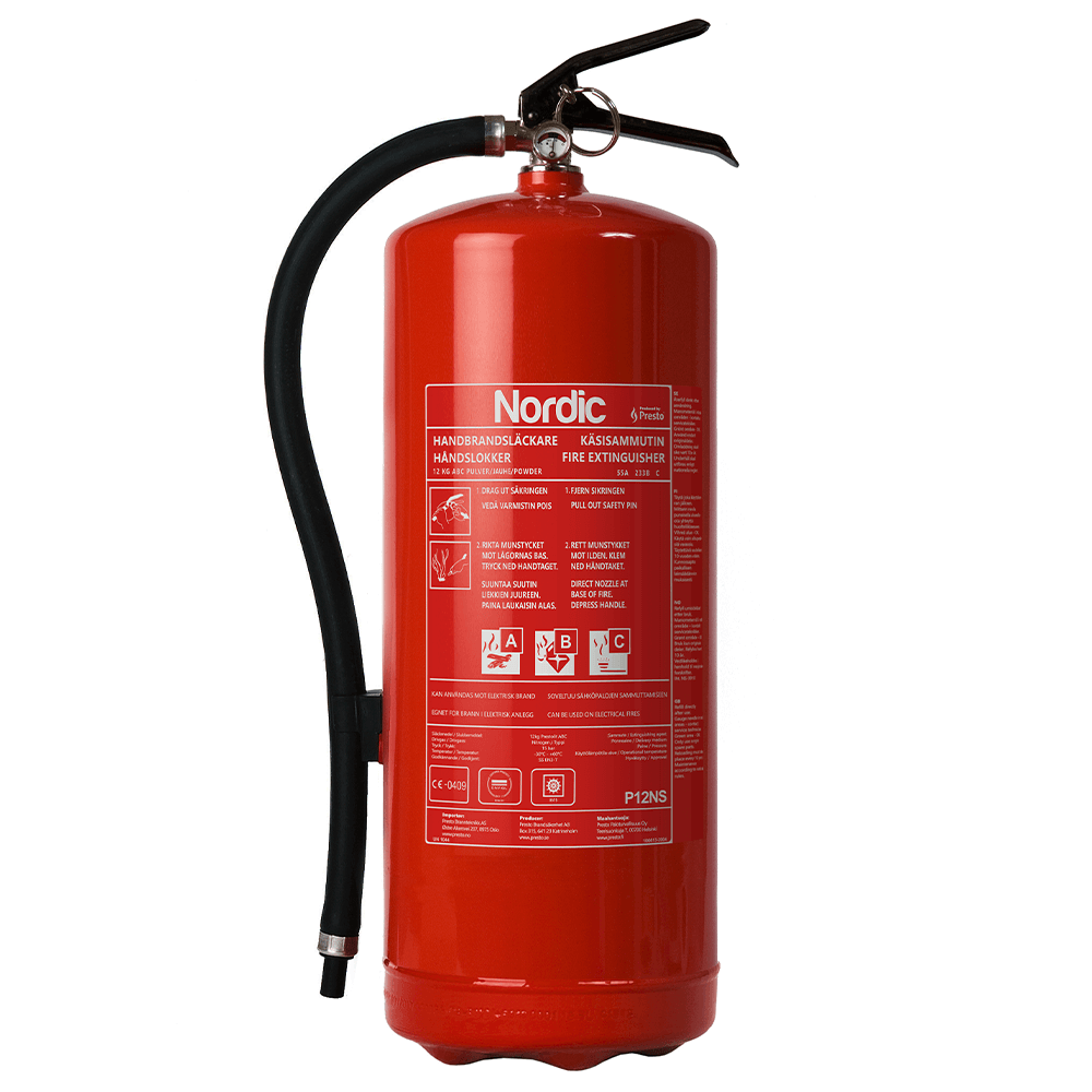 Jauhesammutin Nordic P12NS