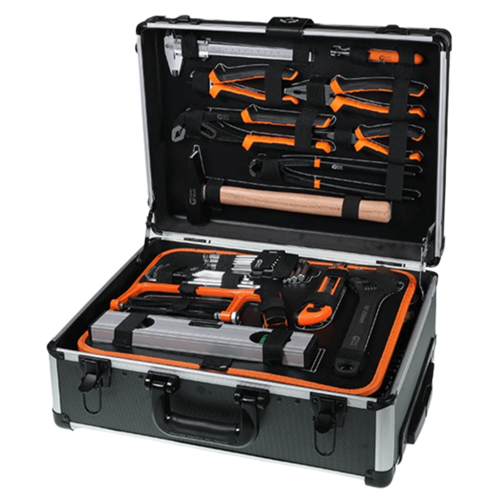 Kannettava työkalulaukku, 141 osaa