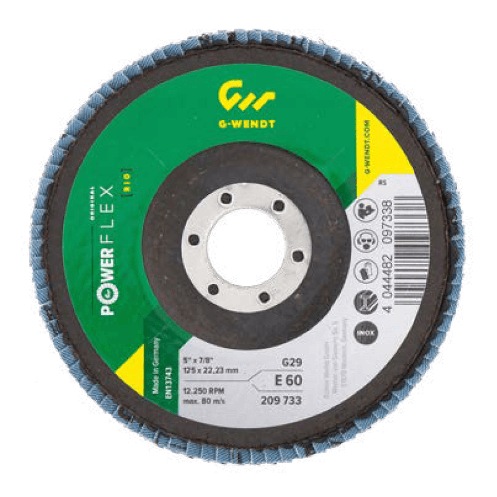 RIO Powerflex Grinding disc, Zirconia 115mm 10pcs/pack