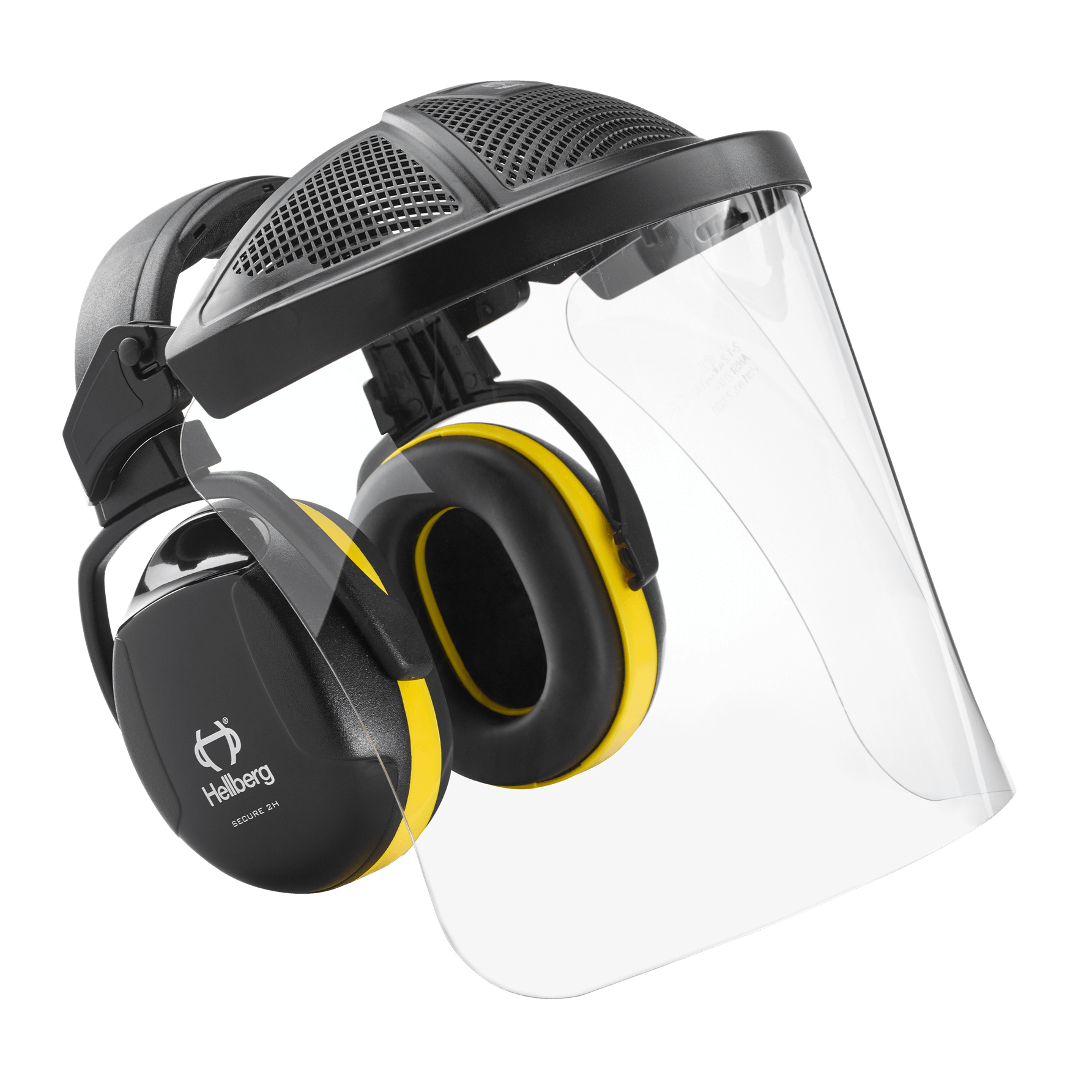 Secure 2 Hjässbygel polykarbonatvisir - Flextools Est. 2010 | Sweden