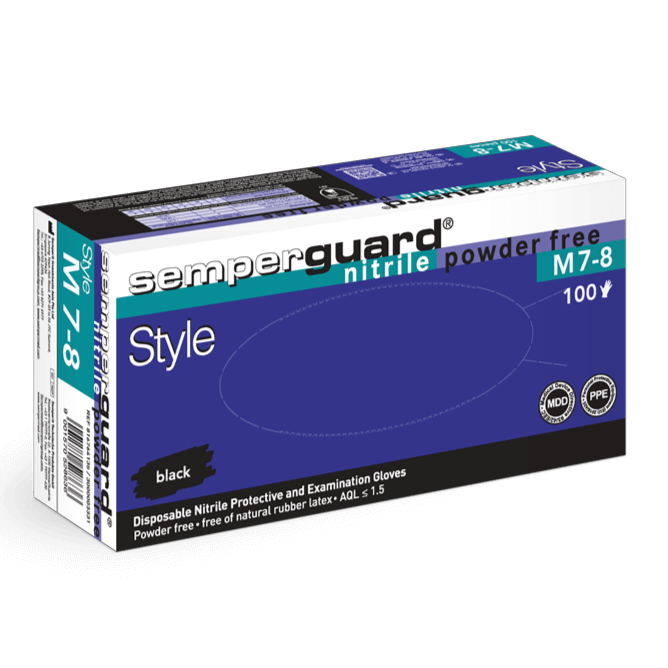 Semperguard Nitril Style Skyddshandskar 10x100st/fp
