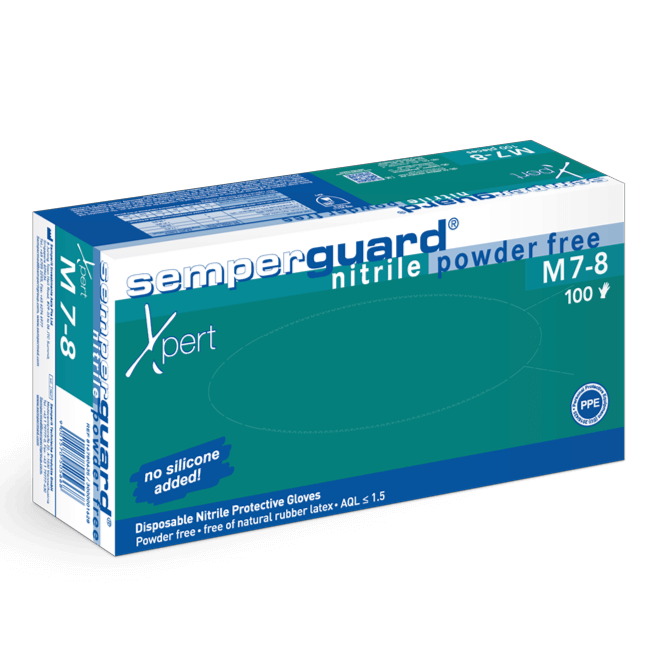 Semperguard Nitril Xpert PF Skyddshandskar 10x100st/fp