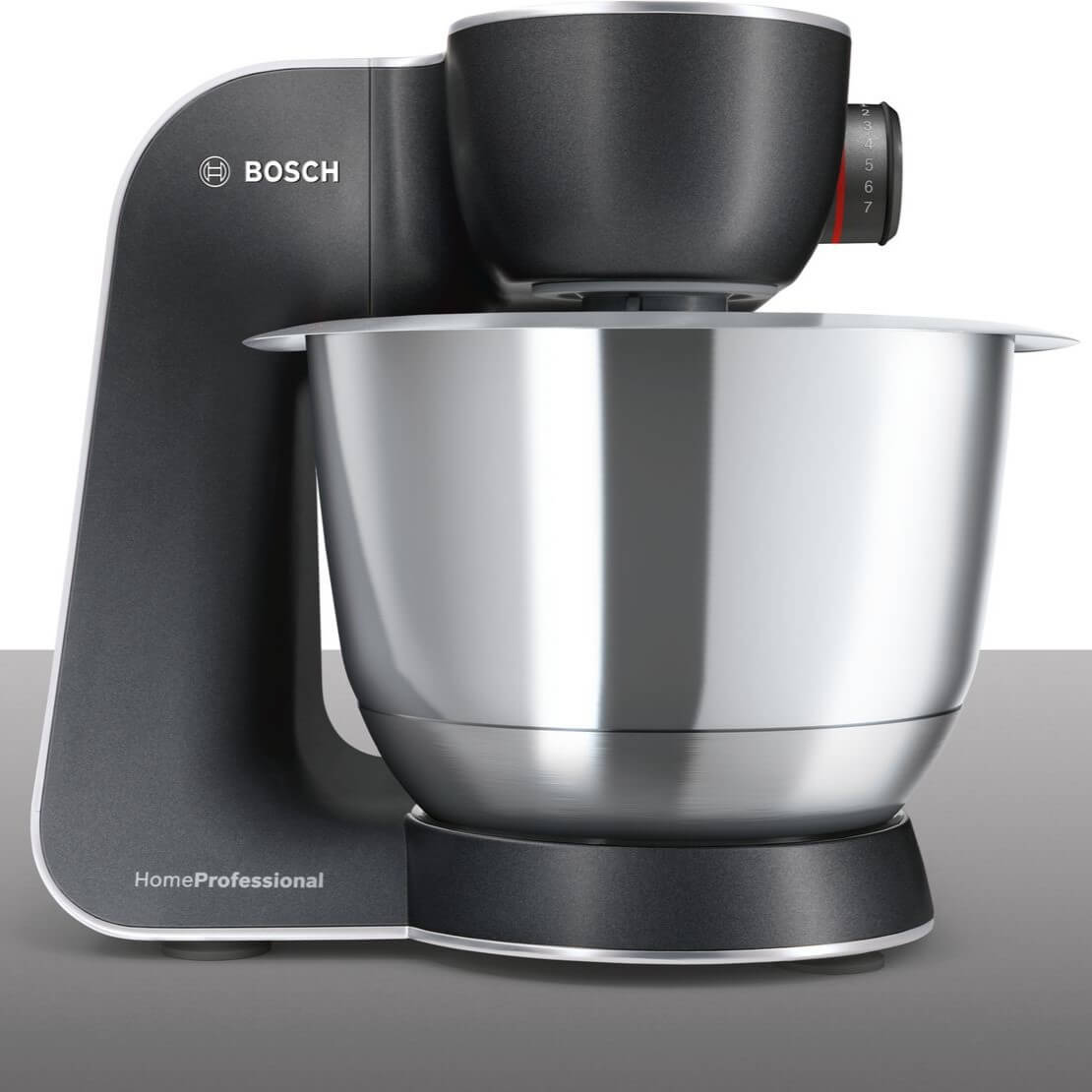 Sarja 4, Keittiökone, MUM 5, 1000 W, Musta, hopea