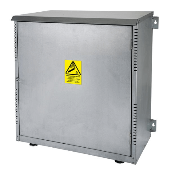 Skåp för gasolflaskor 2x11kg Keep