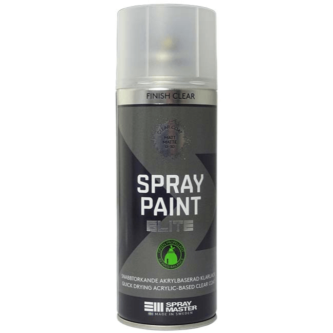 Ruiskumaali Elite Clearcoat Matt 6kpl/pakk