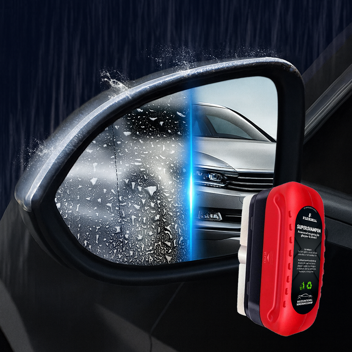 Supersvampen – Glasrengörare