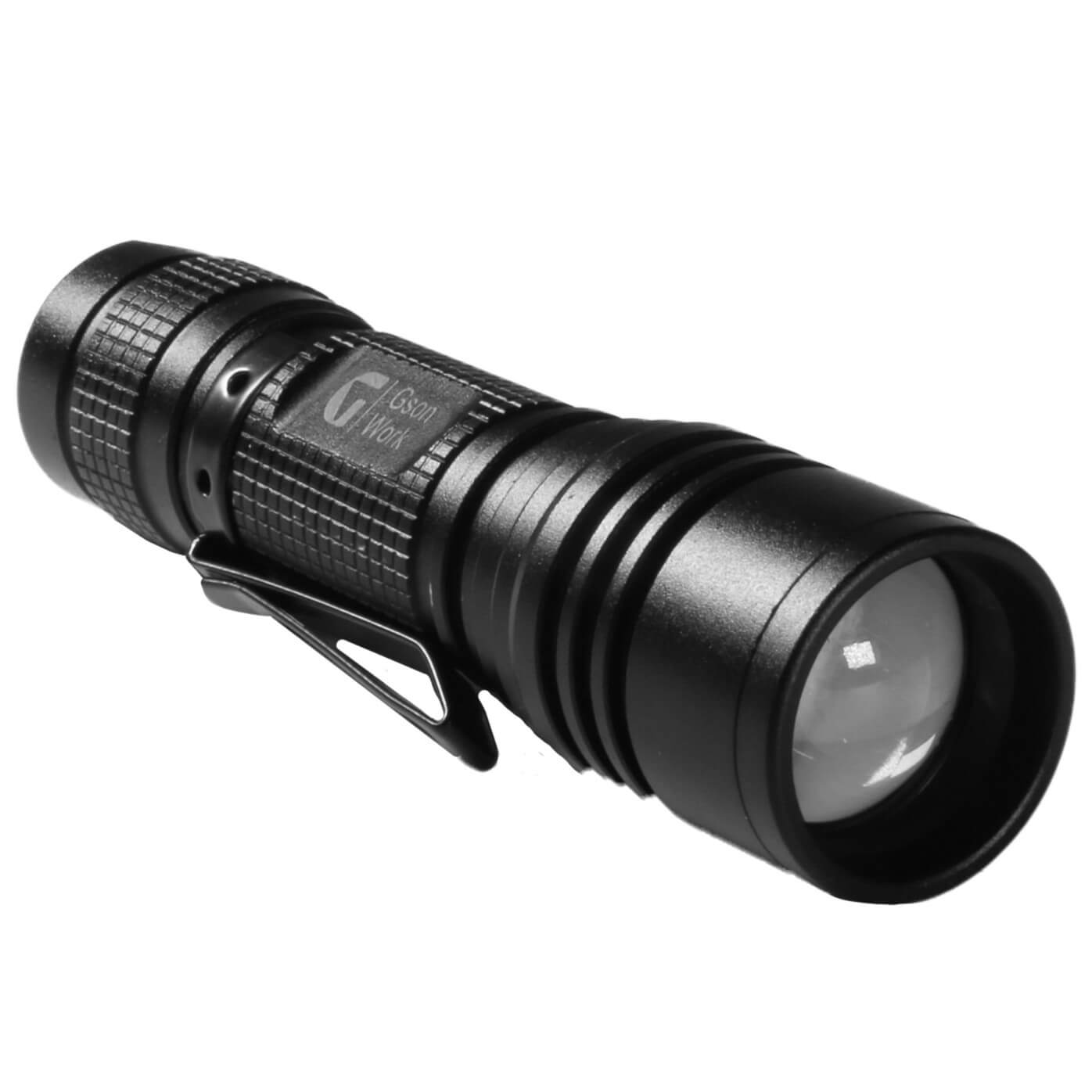 Tactical Mini LED Ficklampa