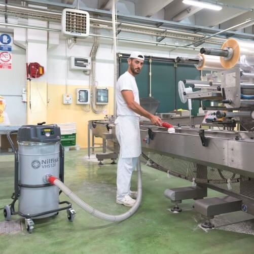 Coarse vacuum cleaner VHS120CB CC GV - Nilfisk