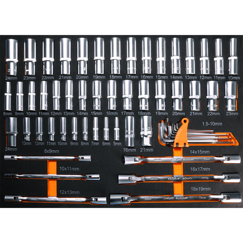 Verktygsvagn, 194 delar - Flextools Est. 2010 | Sweden
