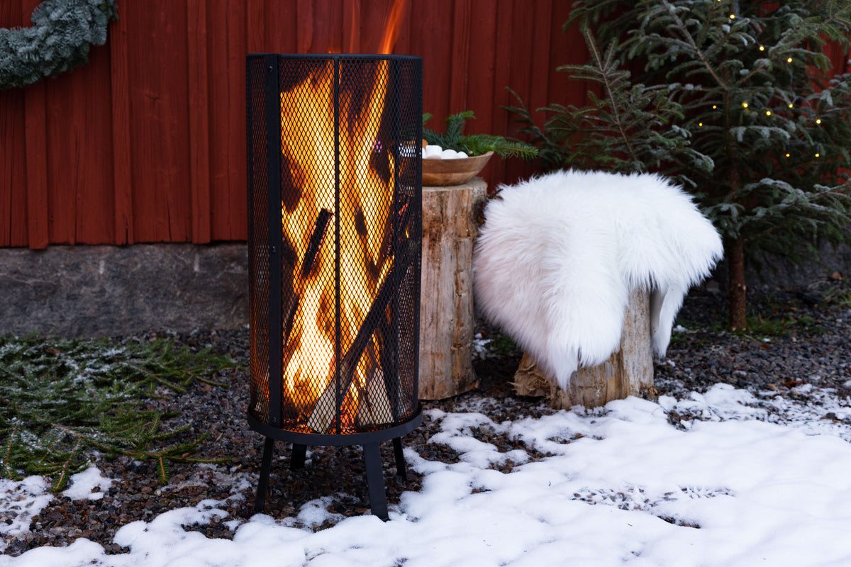 Bastian Fire Basket 35 x 80 x 35