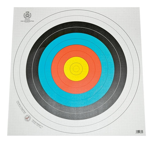 Target Face FITA Tapet - Tavlor 60x60cm 10-pack
