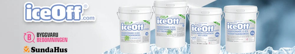 Effektiv halkbekämpning med IceOff - tryggare ytor hela vintern