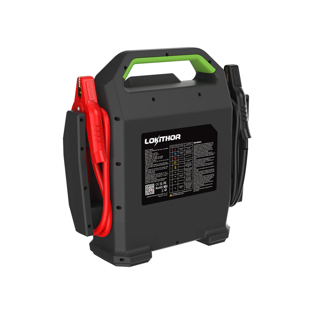 Lokithor J10000HD LiFePO₄ 12V/24V 256Wh 10000A Starthjälp
