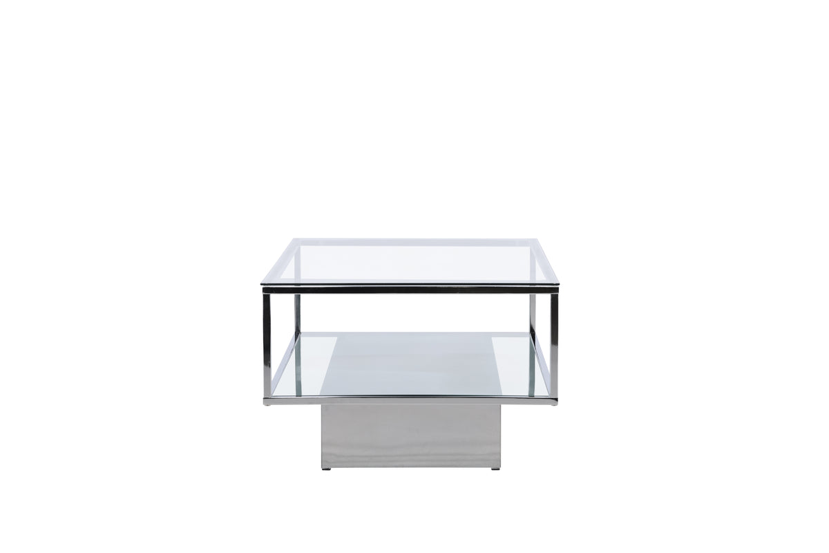 Soffbord 60 x 130 Transparent